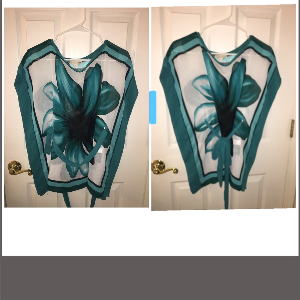Flower Poncho